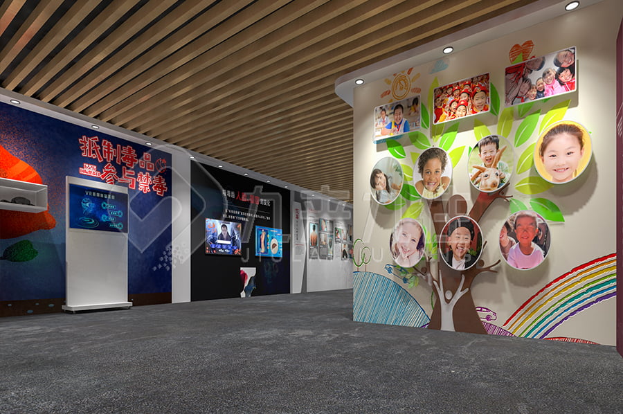 智慧禁毒防艾基地，施工單位，毒品預(yù)防教育展廳建設(shè)方案，高科技設(shè)備